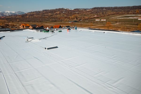 Membrane Roof Installation in Pittsfield